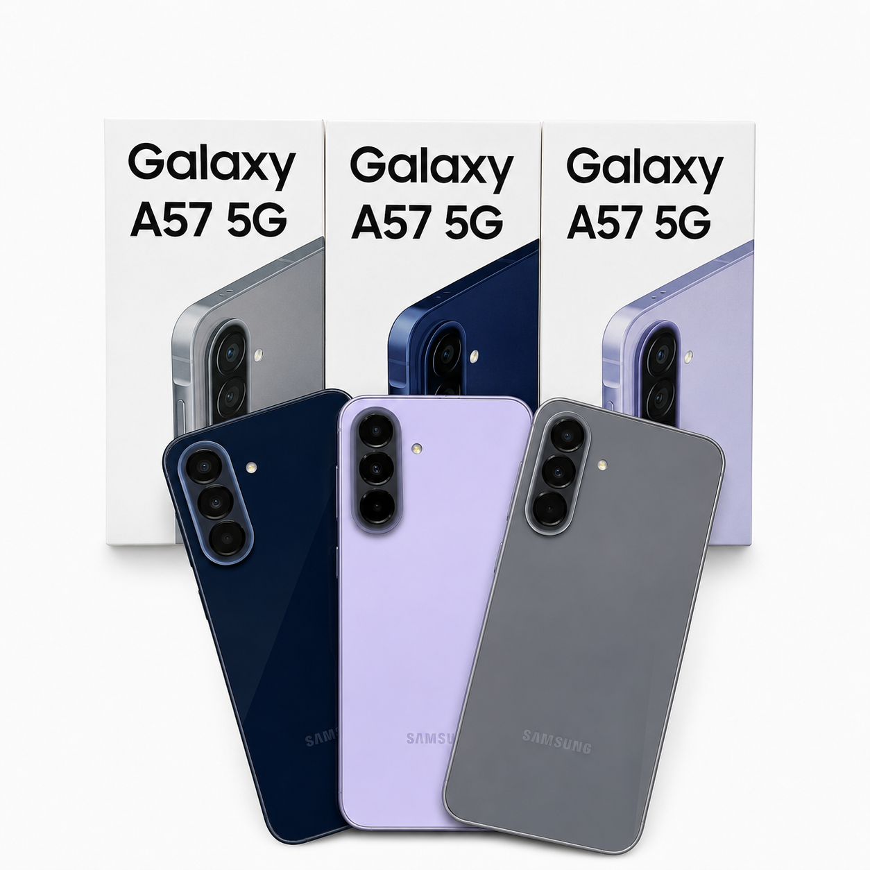Samsung Galaxy A57 5G — Super AMOLED 120Hz | 12Go RAM 256Go | Caméra 50MP OIS | Livraison Gabon | Kadmarket